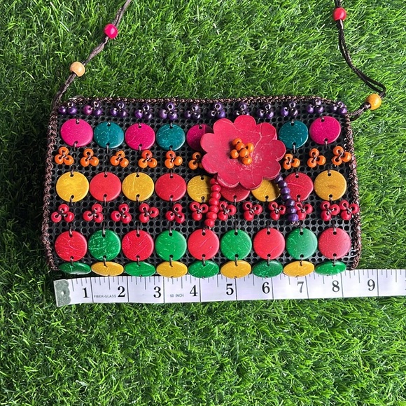 Handmade Beaded Purse - Picture 3 of 9